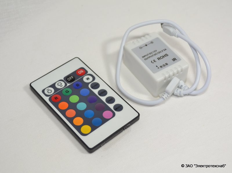 картинка Контроллер RGB LN-RF20B Jazzway от магазина Стройсан