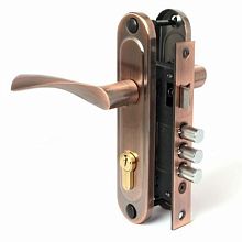 картинка Замок врезной Apecs 1023/60-АС медь от магазина Стройсан
