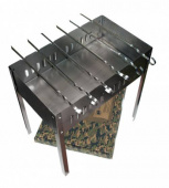 картинка Мангал boyscout 500*300*500 мм,сборный+6 шампуров 61237 от магазина Стройсан