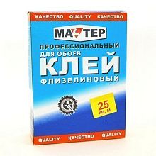 картинка Клей для обоев МАСТЕР флизелиновый 200г (36шт) от магазина Стройсан