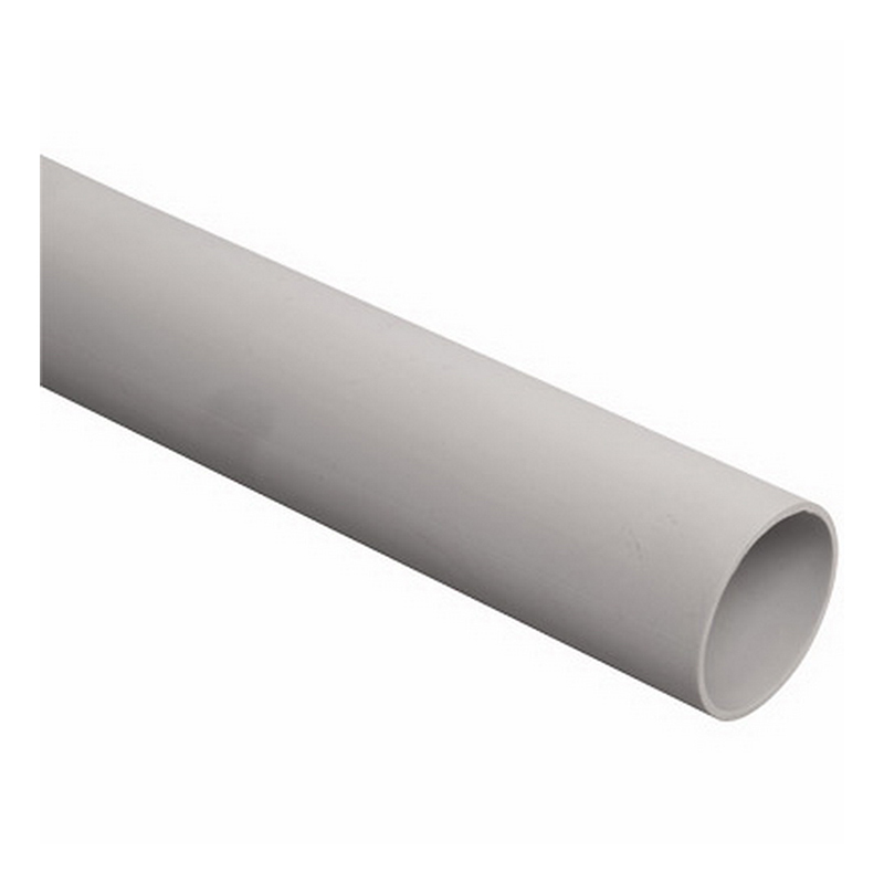 картинка Труба гладкая жесткая ПВХ d25 серая IEK от магазина Стройсан
