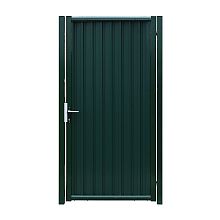 картинка Калитка Эстет Lock 1х2м RAL6005 от магазина Стройсан
