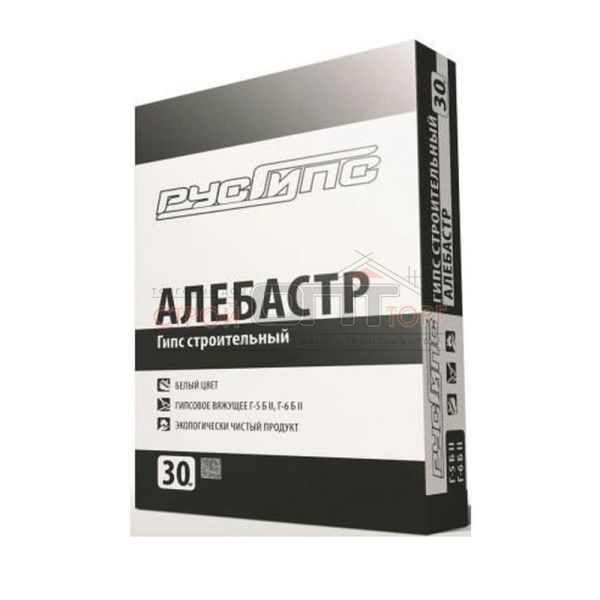 картинка Гипс Г-5 белый 25кг Диана от магазина Стройсан