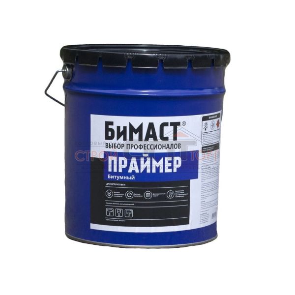 картинка Праймер битумный  г.Кострома 16 кг/18 л от магазина Стройсан
