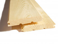 картинка Имитация бруса 18x146x6000 сорт AB от магазина Стройсан