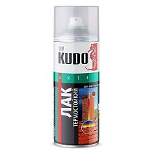 картинка Лак-аэрозоль термостойкий 520мл KUDO (6шт) KU-9006 от магазина Стройсан