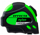 картинка Рулетка  10м*25мм с магнитом, автостопом, лентой нейлон Effecta Nylon от магазина Стройсан