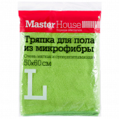 картинка Тряпка д/пола супервпит.  50х60см микрофибра masterhouse /60176/ от магазина Стройсан