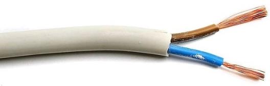 картинка Провод 2 * 4 ПВС, белый от магазина Стройсан